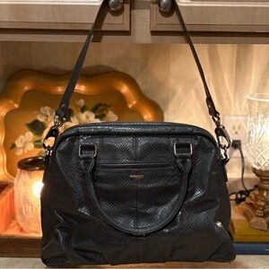 Jewell by thirty- one Snake Print Crossbody/Handbag Purse in Gray